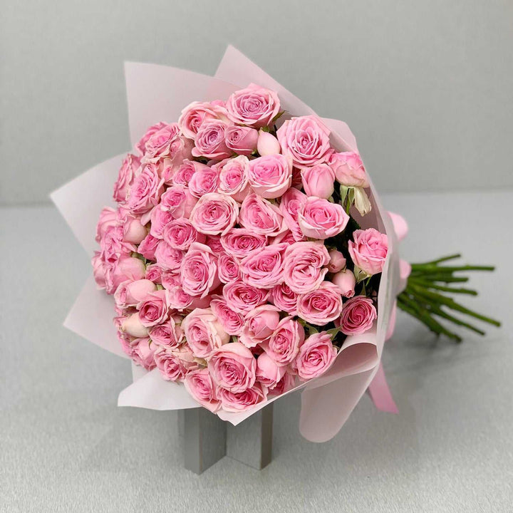 Baby pink bouquet - RoseForAll