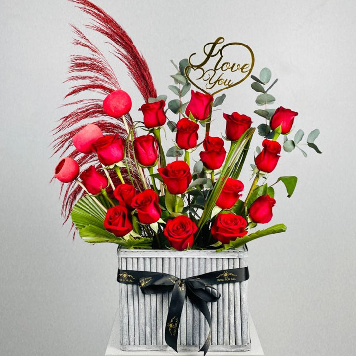 Lovely Basket - RoseForAll