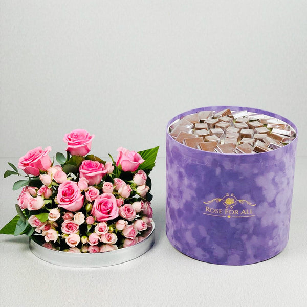 Purple choco - RoseForAll