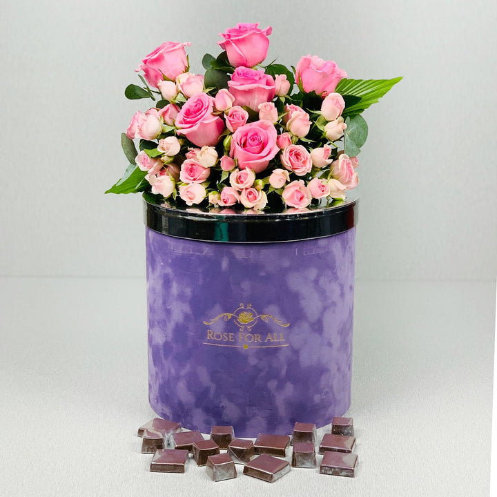 Purple choco - RoseForAll