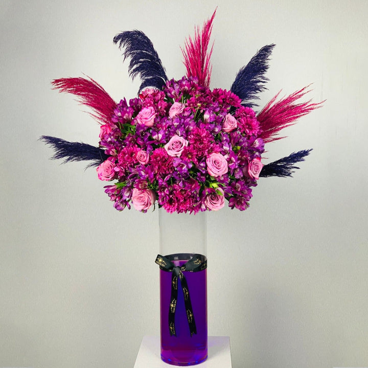 Purple vase - RoseForAll